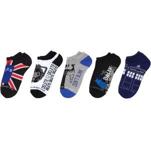 Doctor Who ankle socks (5 pairs)